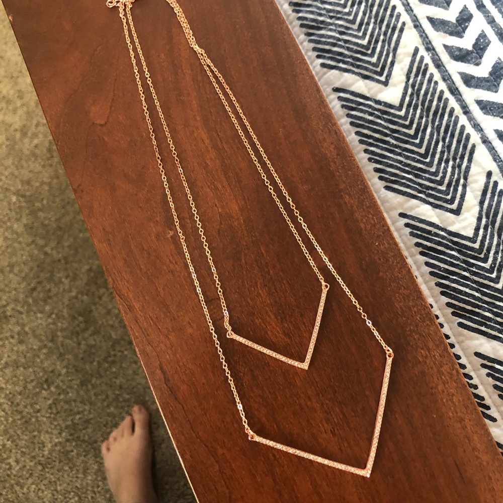 Chevron necklace